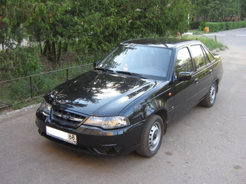 Daewoo Nexia n150 черная