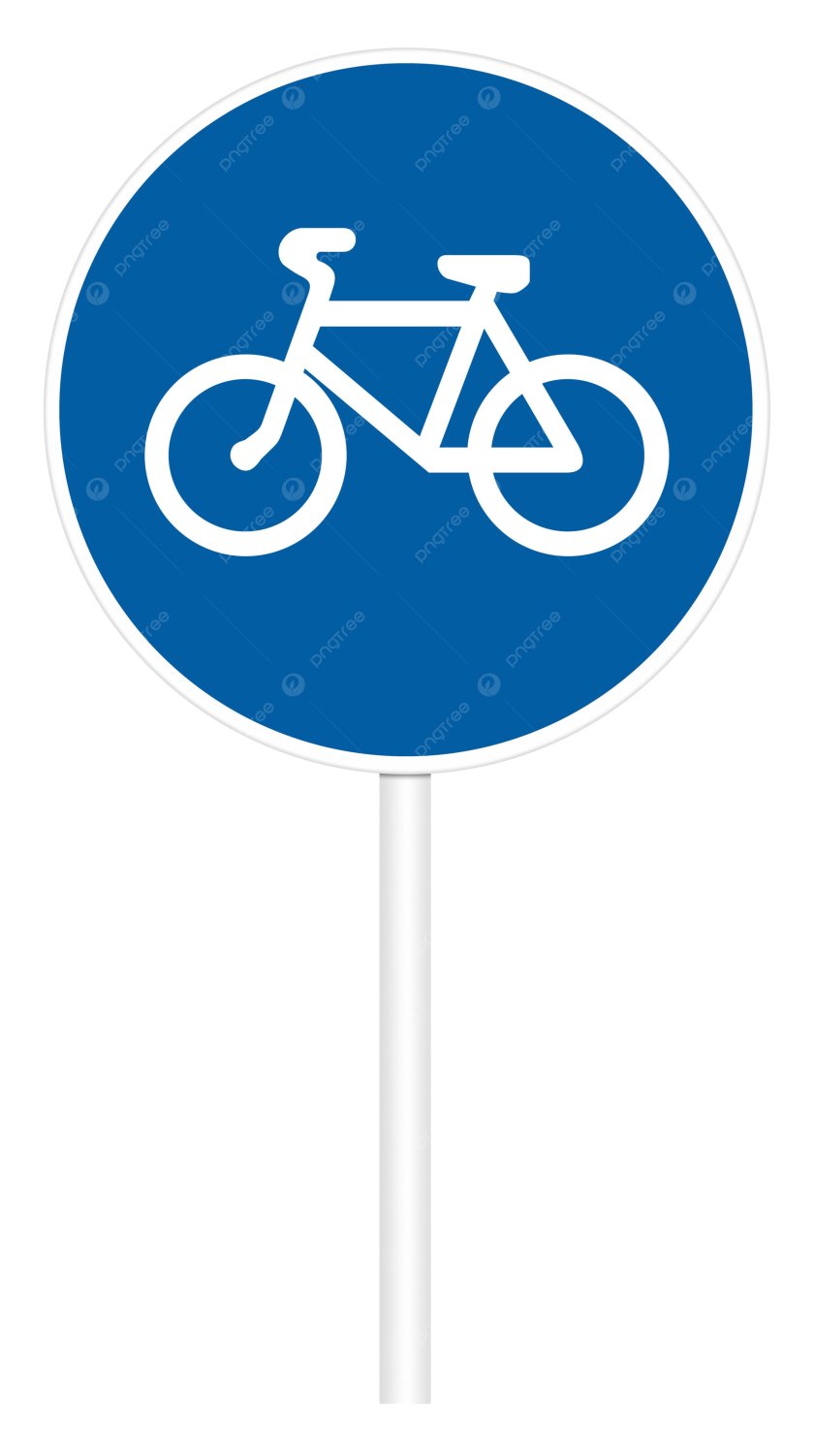 Знак велосипедная дорожка