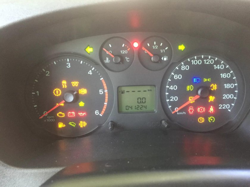 Лампы приборной панели Форд Транзит 2007