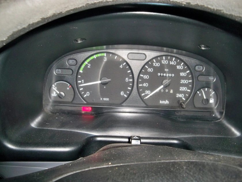 Transit 2001 приборная панель