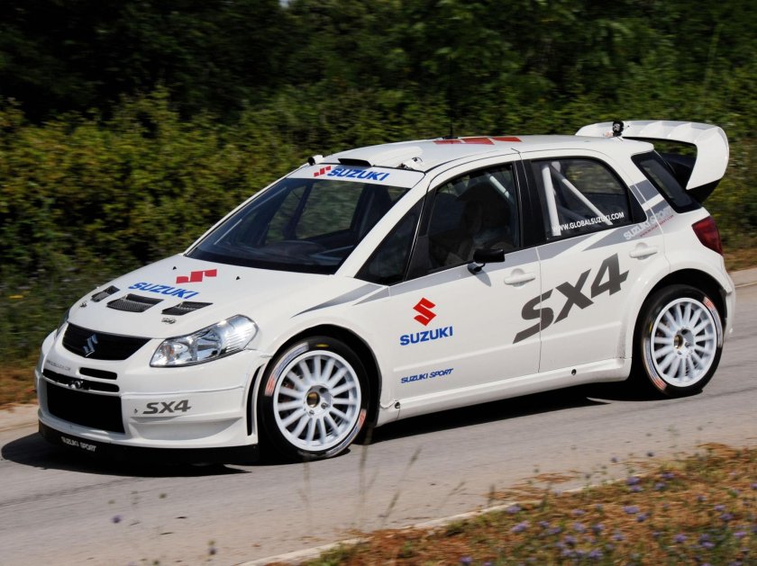 Suzuki sx4 WRC 2008