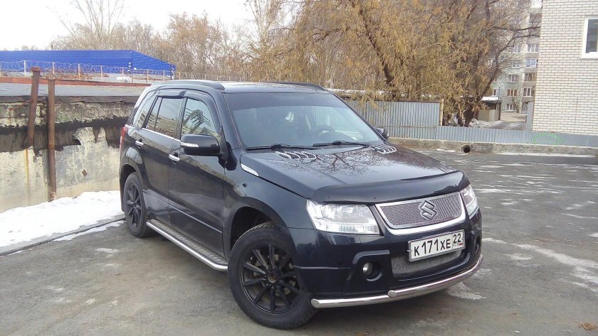 Suzuki Grand Vitara 2008 Tuning Black
