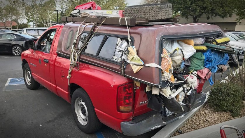 Хлам в багажнике