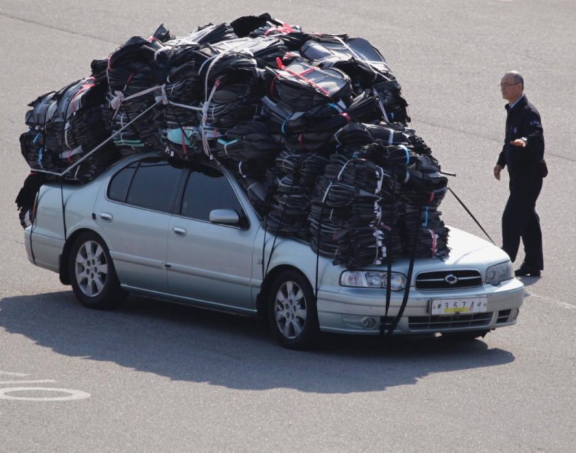 Машина с грузом