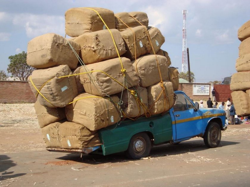 Груженая машина