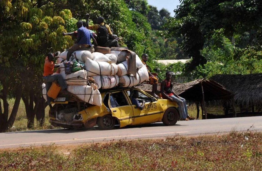 Перегруженный транспорт