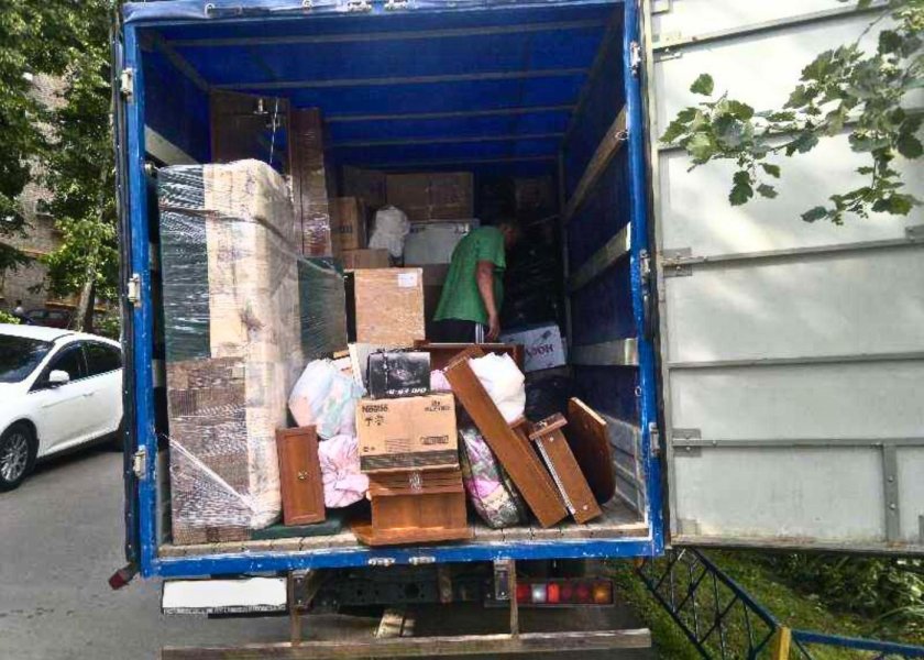 Газель 4м груженая