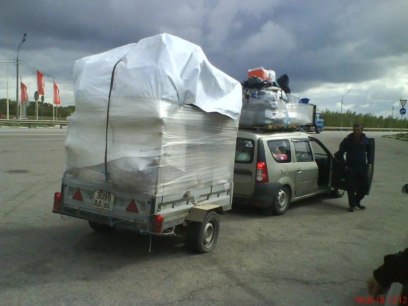 Ларгус груженый