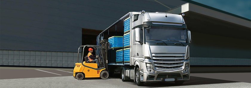 Разгрузка Мерседес Актрос