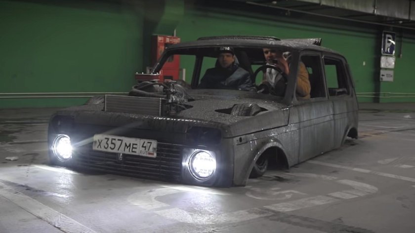 Заниженная Нива 2121