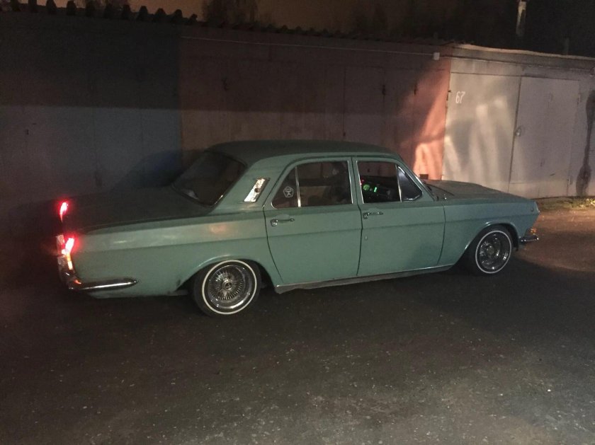 ГАЗ 24 занижение