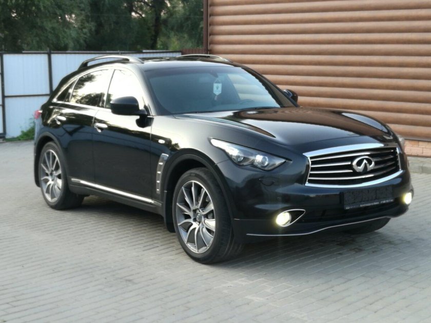 Инфинити qx70 черный