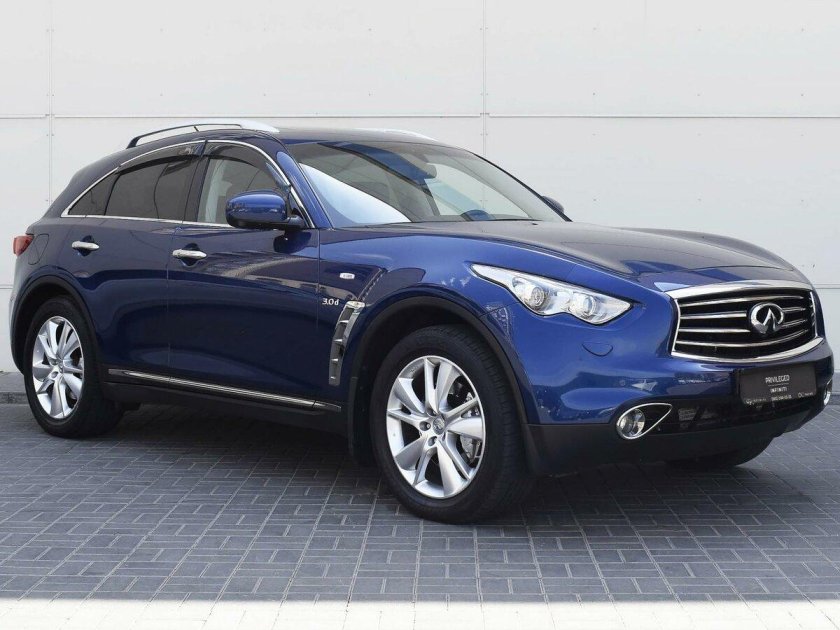 Инфинити qx70 синий