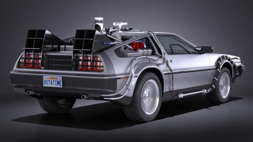 Delorean dmc 12 назад в будущее