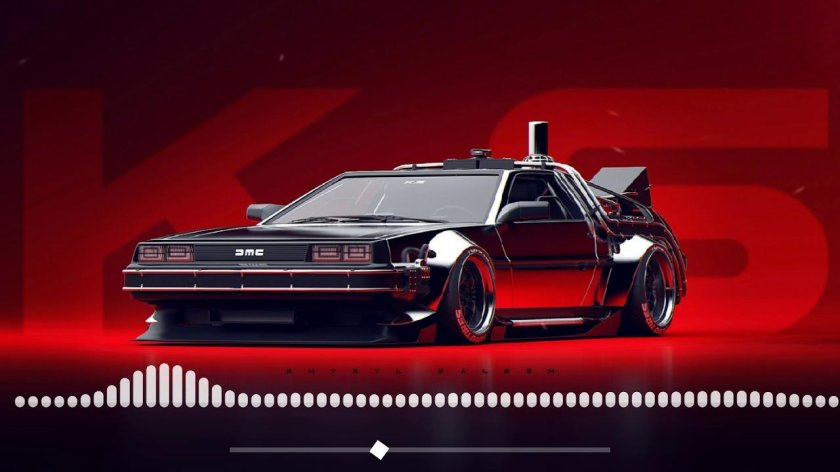 DELOREAN DMC-12 неон