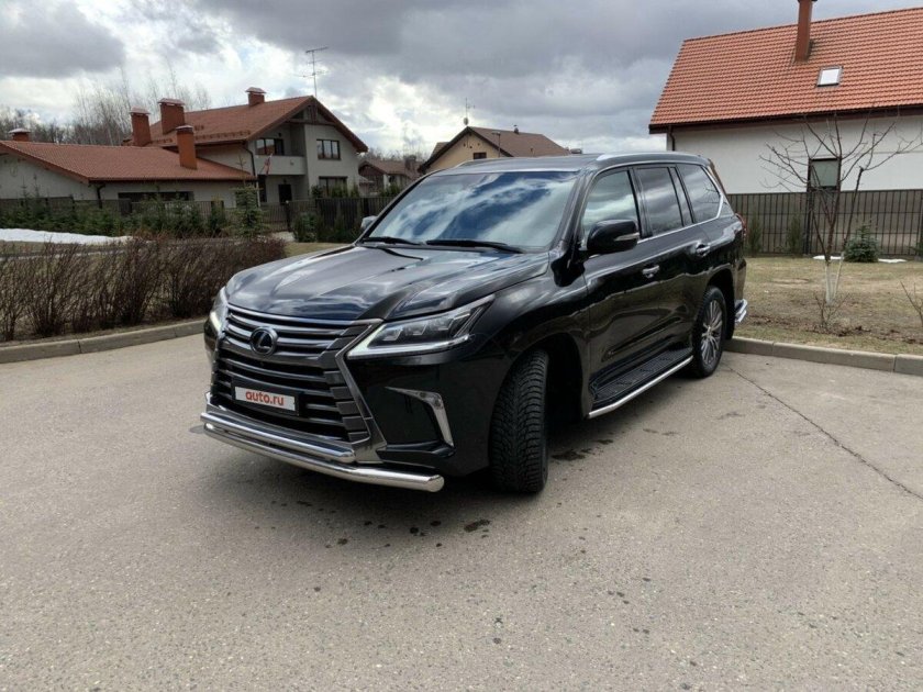 Лексус лх570 2017 чёрный