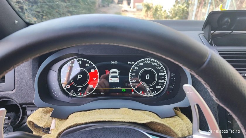 Панель skoda octavia