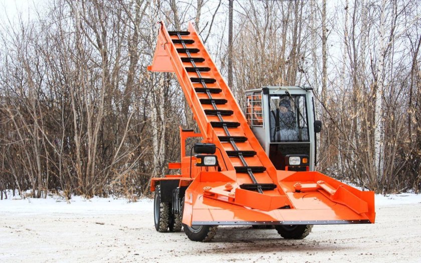 Снегопогрузчик лаповый Ирбис-350