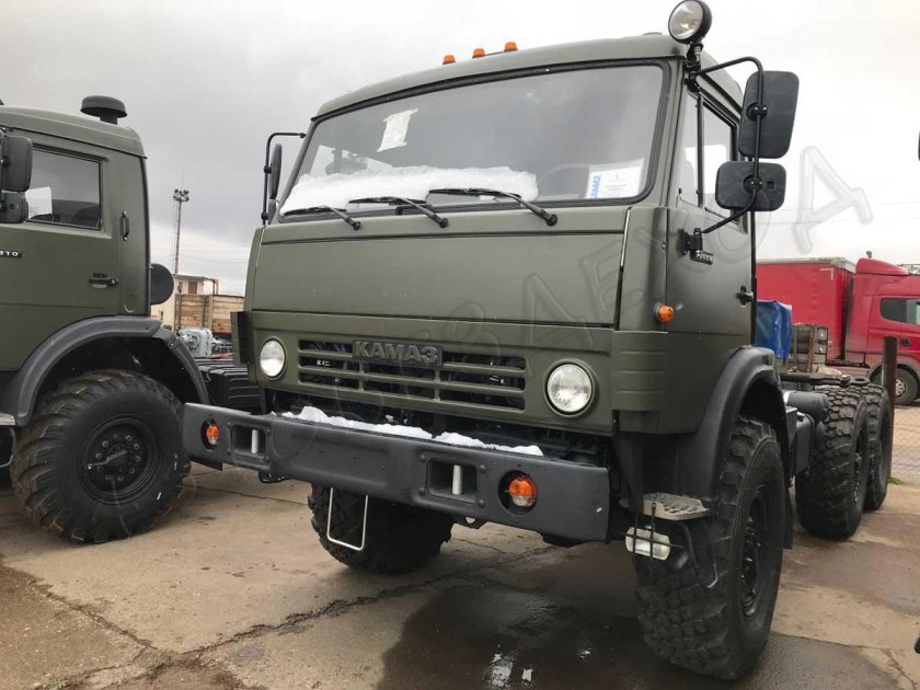 Новый КАМАЗ вездеход 6х6