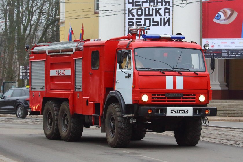 Пожарный КАМАЗ 43114