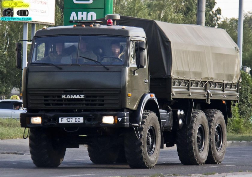 КАМАЗ армейский 43114