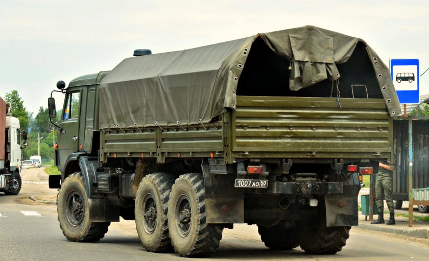 КАМАЗ 43114 бортовой военный