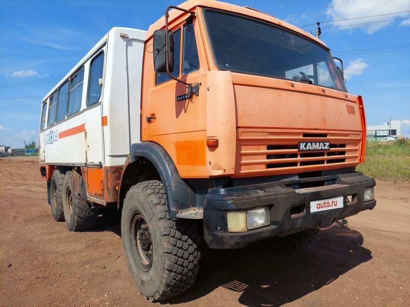 КАМАЗ автобус 4х4