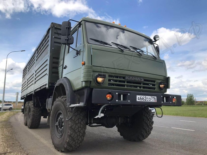 КАМАЗ вездеход тентованный