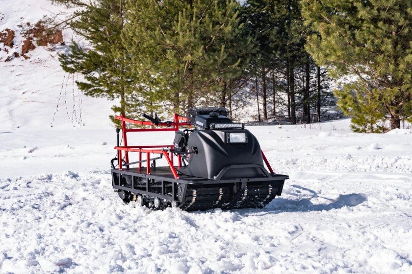 Мотобуксировщик Бурлак м экспедитор