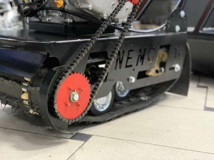 Гусянка для мотособаки Бурлак м1