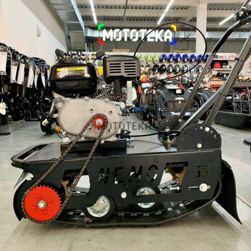 Мотобуксировщик бурлак