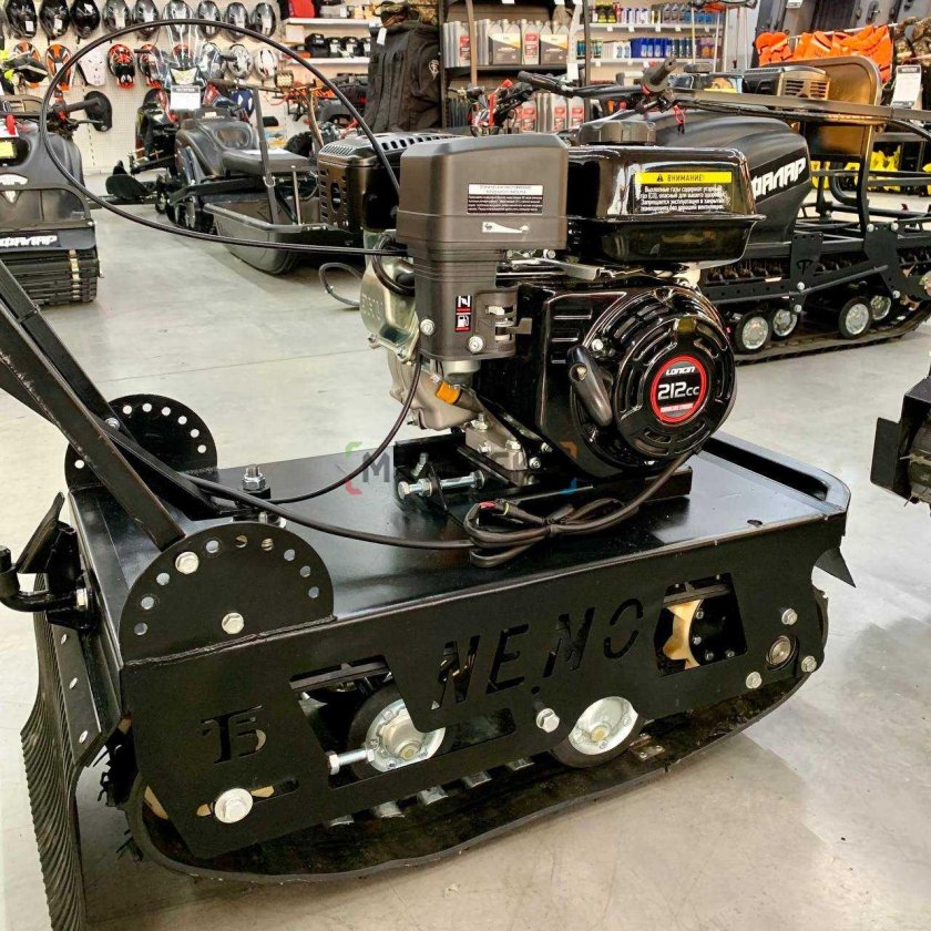 Мотобуксировщик бурлак