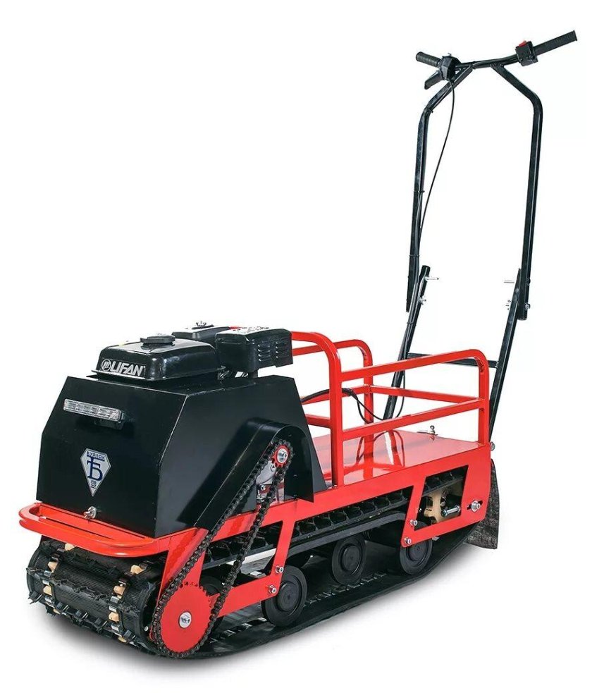 Мотобуксировщик Бурлак 380 мини