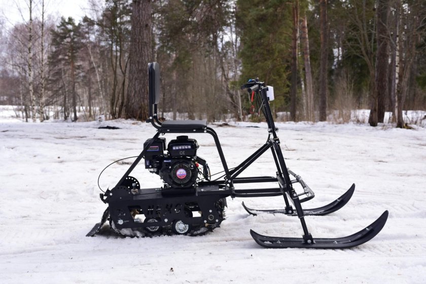 МБ Бурлак Немо 6.5 лс, санный модуль