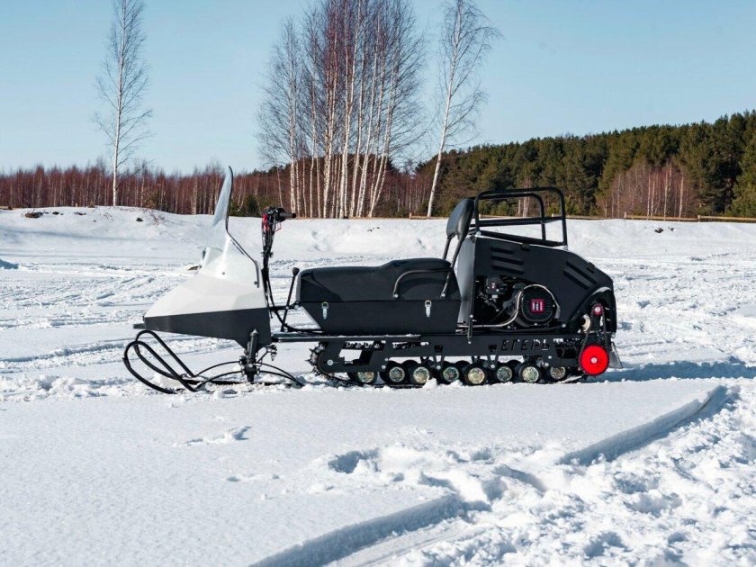 Снегоход Бурлак-м Егерь 15 л.с.