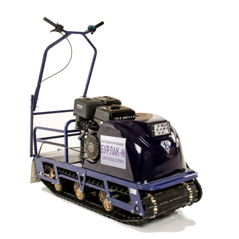 Мотобуксировщик Бурлак-m