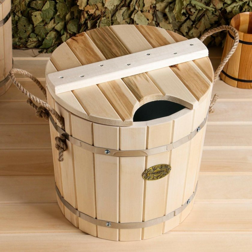 Запарник для бани с крышкой