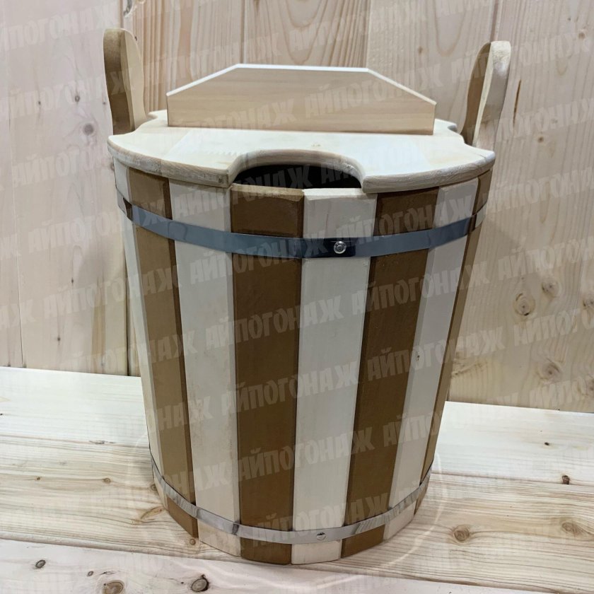 Запарник 9 л с крышкой липа