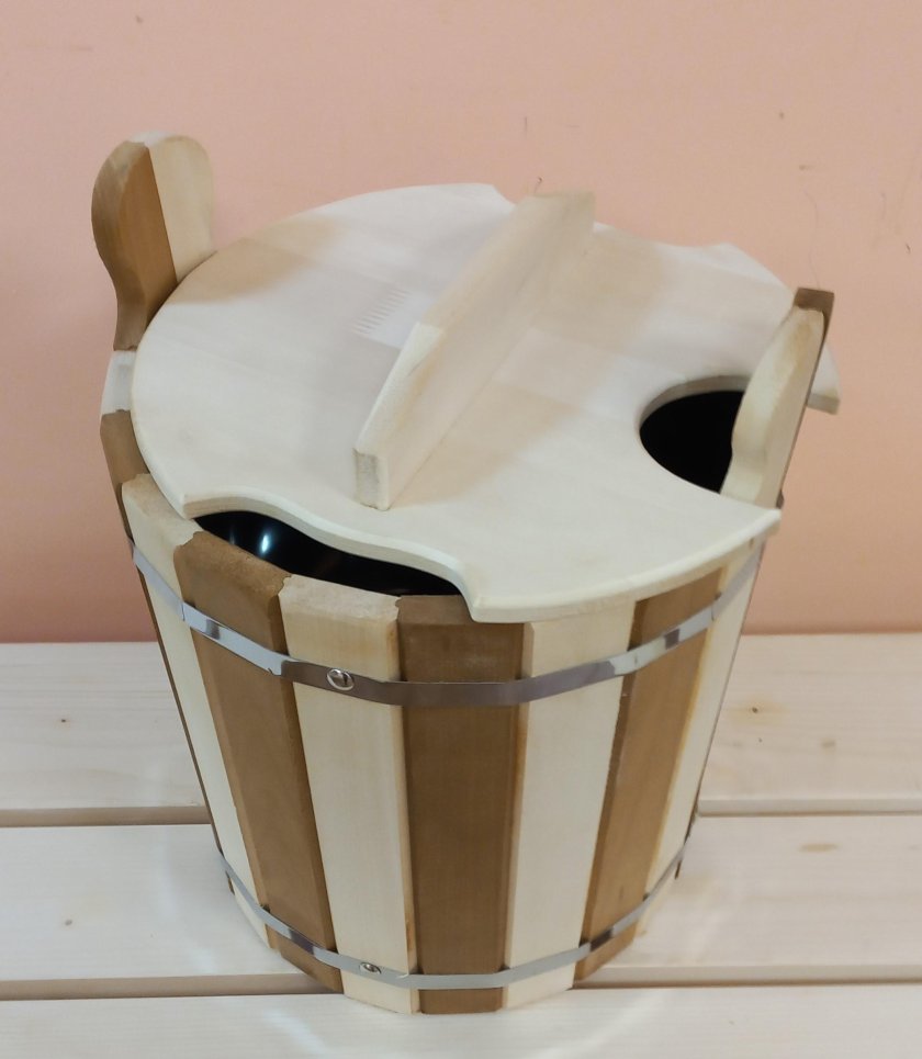 Запарник для бани с крышкой