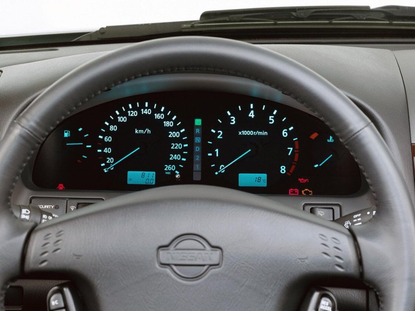 Приборная панель ниссан