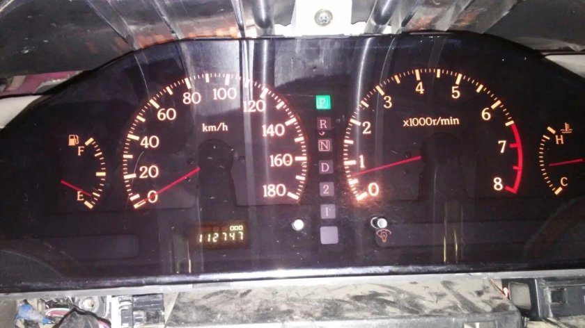 Приборная панель оптитрон на Ниссан Максима а32