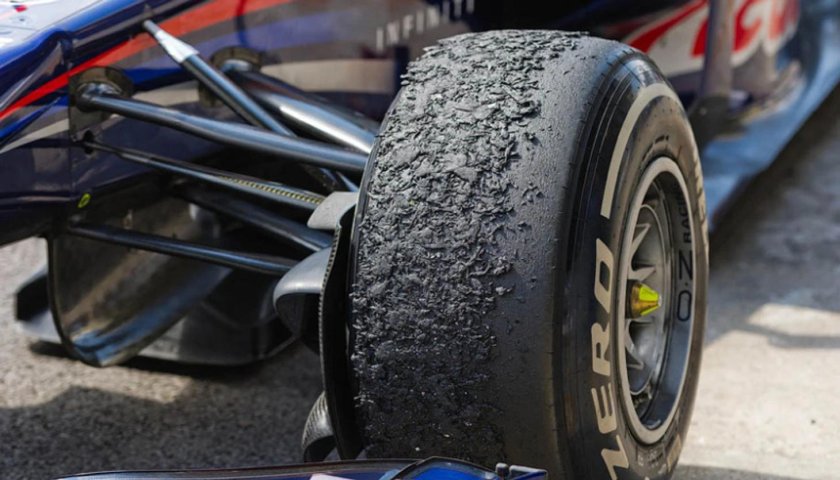 Слик резина ф1