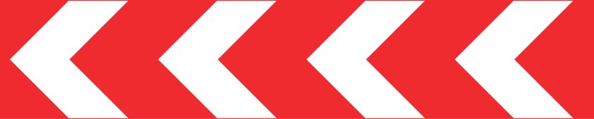 Знак направление поворота