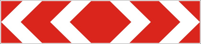 Шеврон знак дорожный