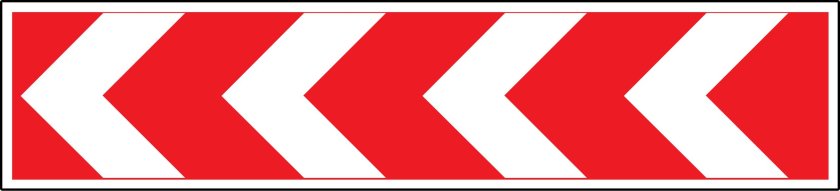 Дорожный знак 1.34.2 направление поворота