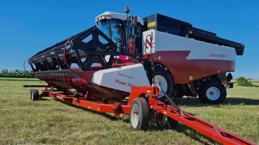 Ленточная жатка Ростсельмаш