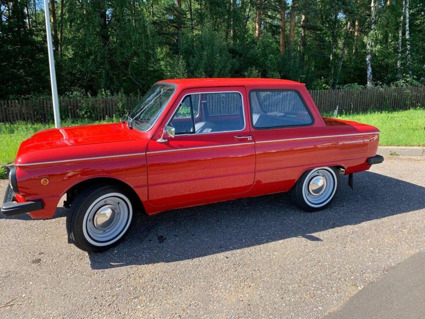 Заз 968 м красный