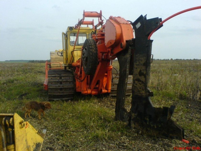 ПКУ 120 плуг кабелеукладчик