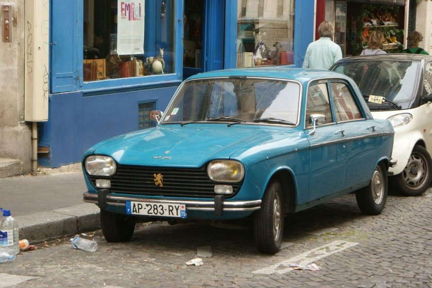 Пежо 204 полиция