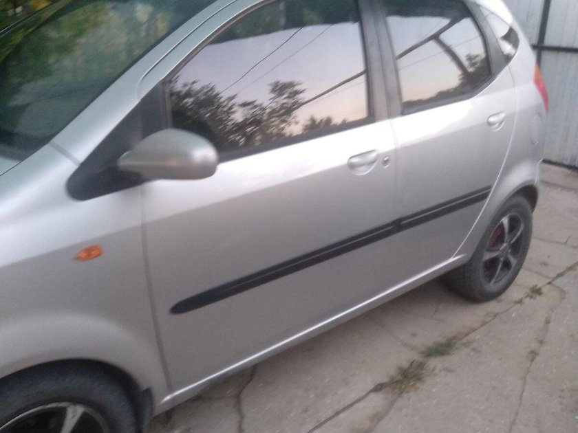 Chery Kimo s12 серый цвет